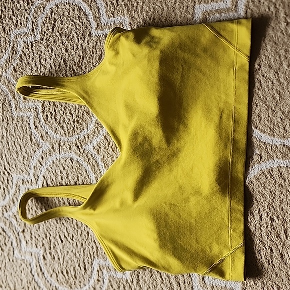 Lululemon Align Tank Top in Yellow EUC - Picture 2 of 5